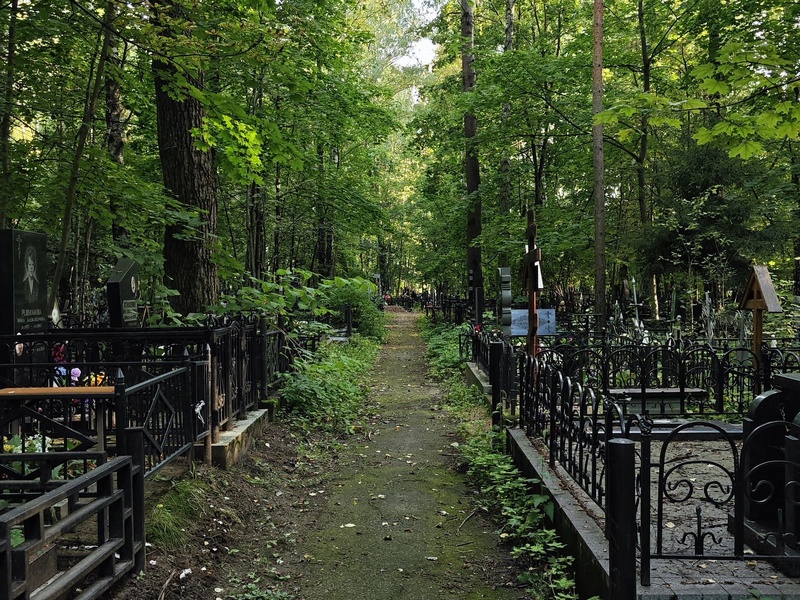 Фотография кладбища