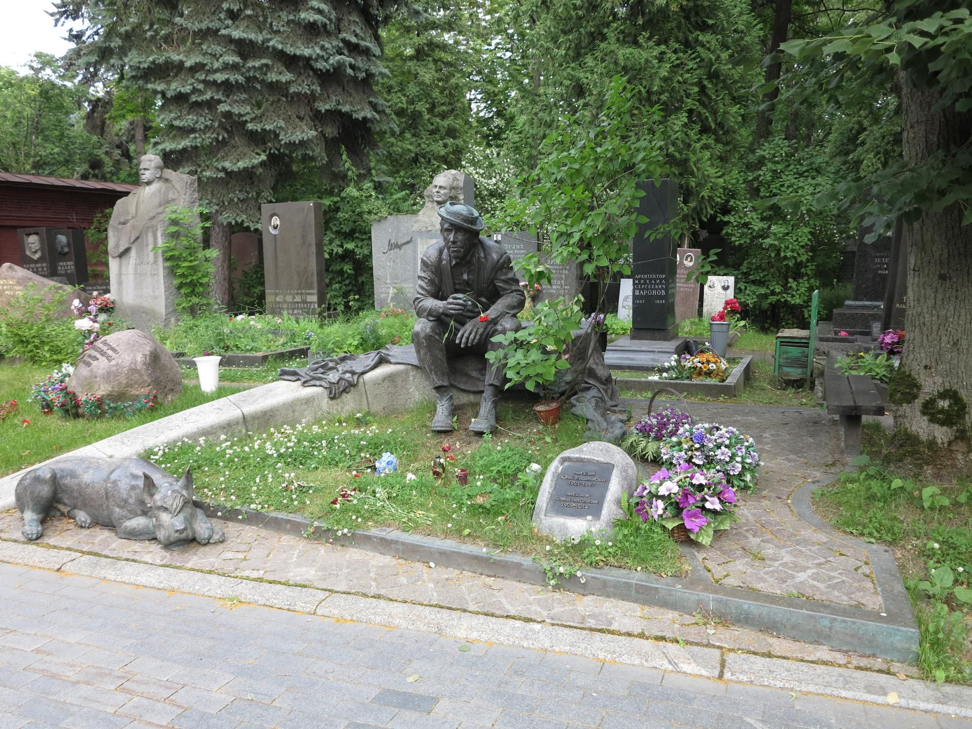 Никулин похоронен. Новодевичье кладбище Никулин.